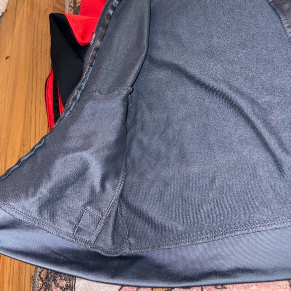 ✨ ADIDAS ✨ Boy’s Black, Gray, Red Full Zip Matching Tracksuit Set Both Size 7 - Picture 8 of 9